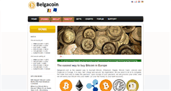 Desktop Screenshot of belgacoin.com